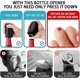 thumbnail image 2 of 2 Pack Push Down-pop Off Beer Bottle Opener With Magnetic Cap Catcher No Damage To Caps,automatic Decapitator Beer/soda Magnet Bottle Top Openers,one-, 2 of 5