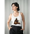 thumbnail image 2 of Cute Sloth Racerback Tank Women -SPIdeals Designs, Female x-Small, 2 of 4