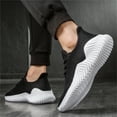 thumbnail image 3 of GHFKKB Men's Running Shoes Breathable Comfortable Walking Shoes Casual Mesh Fitness Shoes, 3 of 5