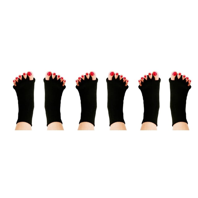 Yuarrent Calcetines de cinco dedos Hallux Valgus corrección de postura elasticidad transpirable ectropión dedos de los pies Corrector de juanetes Type1 NO1 Yuarrent CBP096040