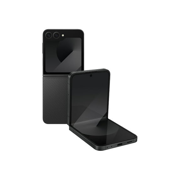Restored Samsung Galaxy Z Flip 6 5G 512GB - TracFone Wireless - Crafted Black (Refurbished)