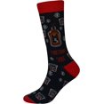 thumbnail image 3 of GHSDFBB Men's 2/4 Packs Fun Crazy Novelty Dress Crew Socks, 3 of 6