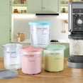 thumbnail image 3 of Ice Cream Cups NC500 NC501 Series Ice Cream Makers, BPA-Free & Dishwasher Safe, 24oz Pints with Lids, Assorted Color (4 Pack), 3 of 8