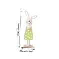 thumbnail image 2 of 1 par de adornos de conejo, decoración rústica para el hogar, decoraciones rústicas, decoración del hogar, Cascanueces, figura de conejito de juguete, decoración de primavera, conejito, 2 of 5