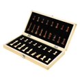 thumbnail image 1 of TABLERO de AJEDREZ PLEGABLE de EXTRA 2 QUEENS 29X29CM SET JUGUETES, 1 of 4