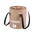 thumbnail image 3 of Xihbxyly Cubo Plegable, Cubo Portátil para Acampar Al Aire Libre, Gran Capacidad de 10 L, Material de Pvc Impermeable, Diseño Compacto y Ligero, Ideal para Senderismo, Pesca y Viajes, Almacenamiento, 3 of 7