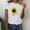 White, variant on Sakmal T Shirts for Women Graphic Short Sleeve Floral Crew Neck Tops Casual T-Shirts Tops Trendy 2025