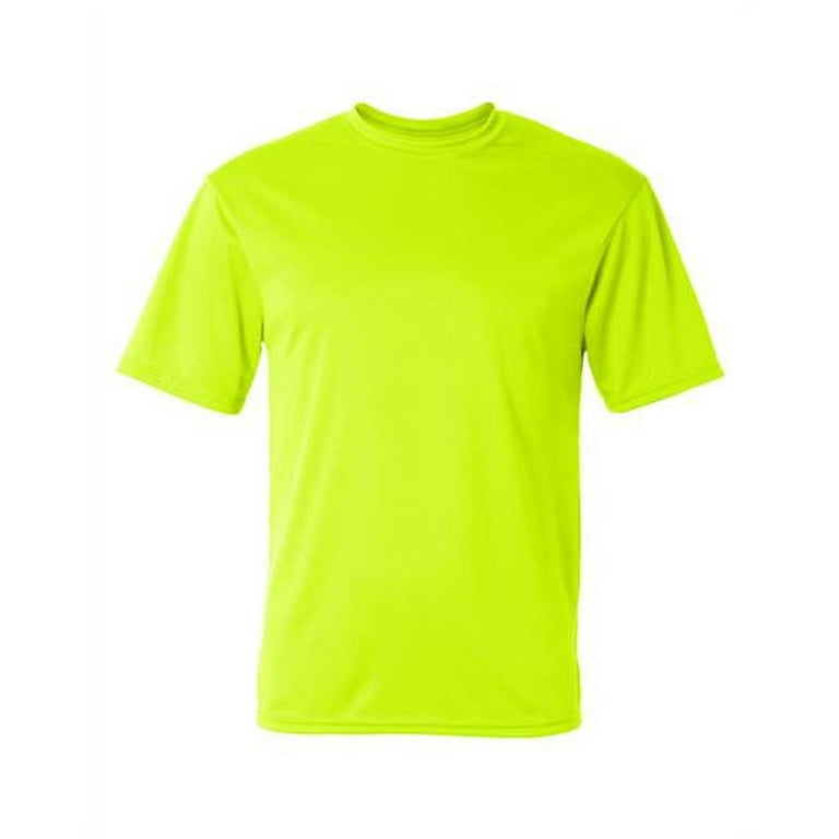 C2 Sport Performance T-Shirt in Safety Yellow | 5100 - Walmart.com