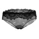 thumbnail image 2 of de encaje de malla transparente sólida para mujer Calzoncillos de tiro bajo Ropa interior Ropa de dormir Negro Jinwen ropa interior tanga de las mujeres, 2 of 8