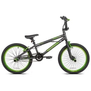 20" Kent Chaos Boys' Bike, Matte Gray/Green