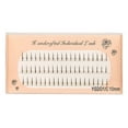 thumbnail image 1 of Pestañas postizas, pestañas personales, 100 mechones, kit de extensión de pestañas naturales DIY, 8/10/12 mm, rizo C, mechones de 0,07 mm de grosor, 1 of 2