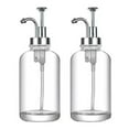 thumbnail image 5 of AQRS 2Pcs 17oz Coffee Syrup Dispenser Clear Glass Syrup Pump Bottle Coffee Bar Accessories Shampoo Dispenser for Home Hotel Restaurant, 5 of 8