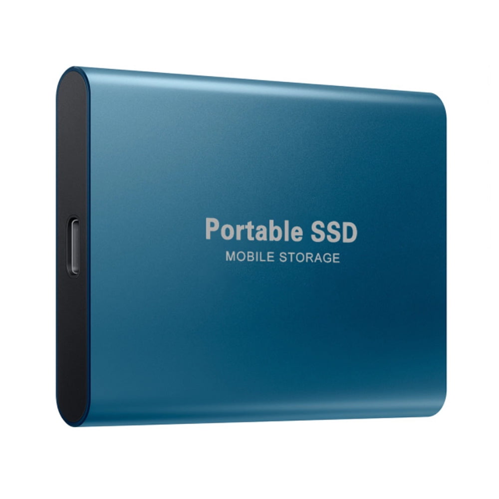 Mac externe Festplatte HD Externe Solid State Drive USB 3.0 für PC 2 TB tragbar Laptop Ultra Slim 2 TB Blue-A 