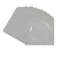 thumbnail image 3 of Light Grey Suede Picture Frame Mat for 7x7 Frames - Circle Opening for 4x4 Photos - 25 Mats, 3 of 7