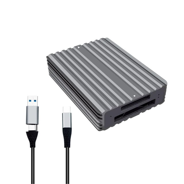 Ruifaya Lector de tarjetas de doble cara 2 en 1 Cfexpress A&B Adaptador de tarjeta Cfexpress USB♯