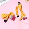 thumbnail image 2 of Ticikt Kids Back To School Hair Accessories Set, Fabric Pencil Bow Hair Bands, Hair Clips & Scrunchies Girls Hair Decorations, 2 of 9