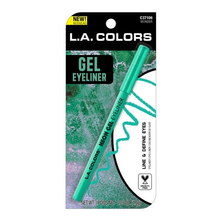 L.A. COLORS HalloQueens Gel Eyeliner, Wonder, 0.05 fl oz