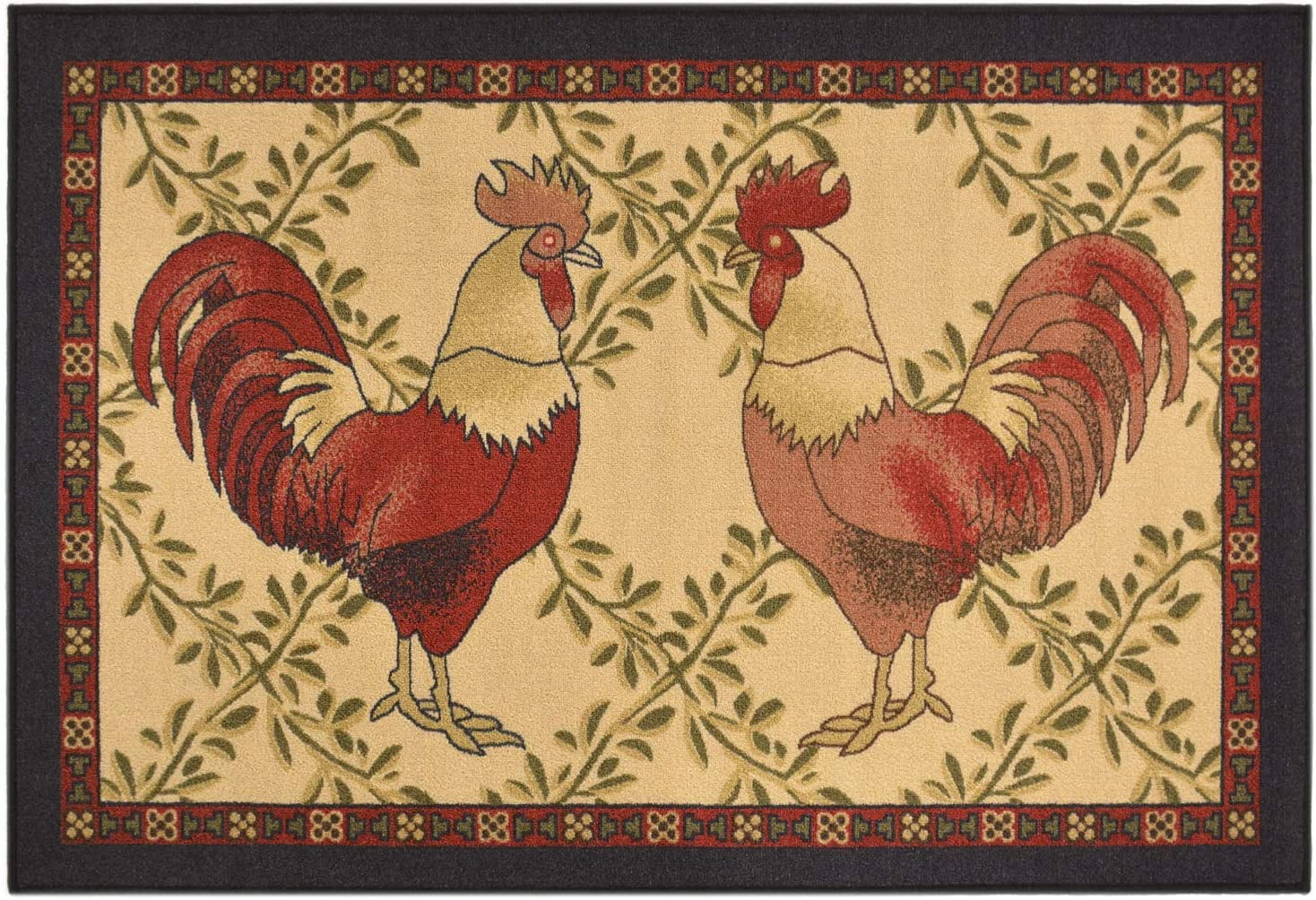 Kitchen Collection Rooster Area Rug, Kitchen Rooster Rugs