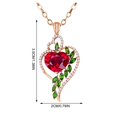 thumbnail image 3 of LYTiang Fashion Women's Heart Pendant Necklace Set With Heart Necklace Jewelry Heart Necklace Women Pendants for Men Women Necklace Chain, 3 of 4