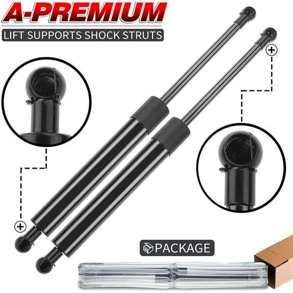 A-Premium Rear Tailgate Lift Supports Shock Struts Compatible with Cadillac CTS 2010-2014 2-PC Set