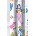 thumbnail image 3 of Dream Factory Mermaid Dreams 72"x72" Bath Shower Curtain, Polyester, 3 of 7