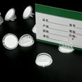 thumbnail image 2 of KAKOWELY 25pcs Plastic Label Tags For Merchandise Sign Display Holders In Retail Stores Retail Sign Clips For Pricing Label Organization And Advertising Clips,0.79X"X0.79"X0.79", 2 of 4