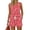 Red, variant on JULMCOMO Two Piece Sets for Women Floral Print Square Neck Casual Outfits Sleeveless Tank Top Drawstring Lounge Summer Short Sets with Pockets Multicolor XL