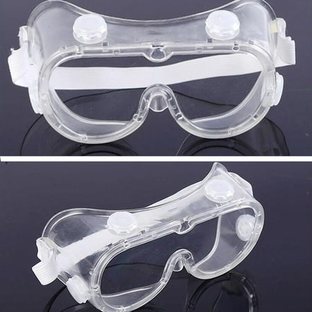 

LELINTA Safety Eye Protection Goggles Multi-Function Adjustable Glasses Anti-Splash Saliva Eye Protection Soft Crystal Clear Eye Protection Suitable for Indoor and Outdoor Protective Safety Goggles