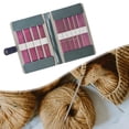 thumbnail image 1 of Juego de Agujas de Tejer Portátil Intercambiable de Doble Punta BLESIY con Bolsa Suave 10 Tamaños para Suéter Sombrero Tejido Accesorios para Adultos, 1 of 8