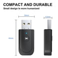 thumbnail image 3 of Adaptador , adaptador Dongle USB 5,0, Dongle USB, receptor transmisor inalámbrico Audio Digital de 3,5mm para, 3 of 8
