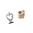 thumbnail image 6 of CarpNettore Romantic Embrace Figurine Collection for Bedroom Wedding Bookshelf Cabinet Home Decoration with Creative Miniature Animal Statue Tabletop Decor Fengshui Ornament, 6 of 8