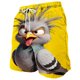 thumbnail image 3 of Pantalones de Natación de Verano de Ocio de la Playa de los Hombres con Cordón, Poliéster Transpirable Ligero para el Uso Informal, 3 of 5