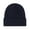 Navy Blue, variant on Winter Unisex Knitted Hat, Stretchy, Folded Brim, Thickened, Solid Color, Ear Protection, Warm Daily Wear Cap, Outdoor Skiing, Skating Headwear