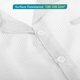 thumbnail image 5 of Bata de laboratorio ESD Ropa antiestática Chaqueta de ciencia con cuello de solapa y puños Uniforme de trabajo (Blanco, 3XL), 5 of 6