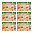 thumbnail image 2 of MKHERT Xmas Decoration Christmas Fir and Christmas Balls Placemats Table Mats for Dining Room Kitchen Table Decoration 12x18 inch,Set of 6, 2 of 4