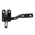thumbnail image 5 of Cerradura de puerta automática negra con descuento, cerradura automática para jardín, pestillo con 6 tornillos para patio/jardín/puerta, 5 of 5