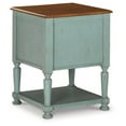thumbnail image 6 of Signature Design by Ashley Casual Mirimyn Accent Cabinet  Teal/Brown, 6 of 7