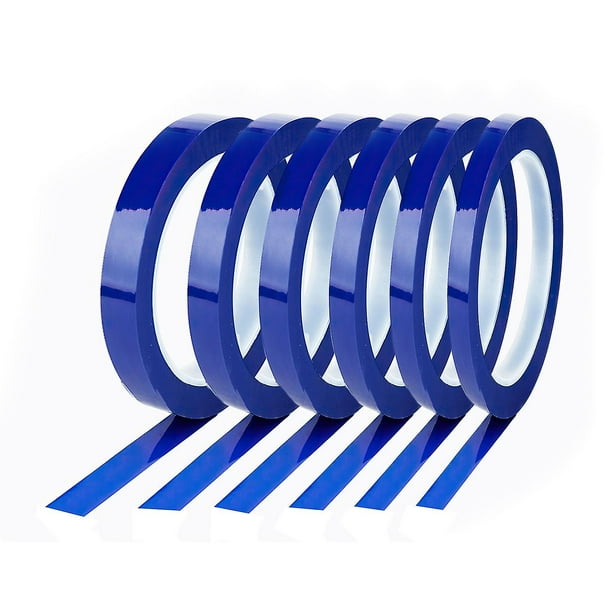 Heat Transfer Tape,6 Rolls Heat Resistant Tape Thermal Tape Heat Vinyl