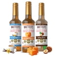 thumbnail image 1 of Matteo's Sugar Free Coffee Syrup 325mL 3-Pack Gift Set Everyday Flavours, 1 of 6