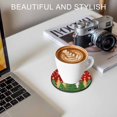 thumbnail image 6 of Red Christmas Tree Coasters Set of 4, Absorbent Coasters for Drinks, Green Xmas Tree Snowflake Stars Winter Coaster for Desk Coffee Table Protection, Home Decor House Warming Gifts 4", 6 of 8