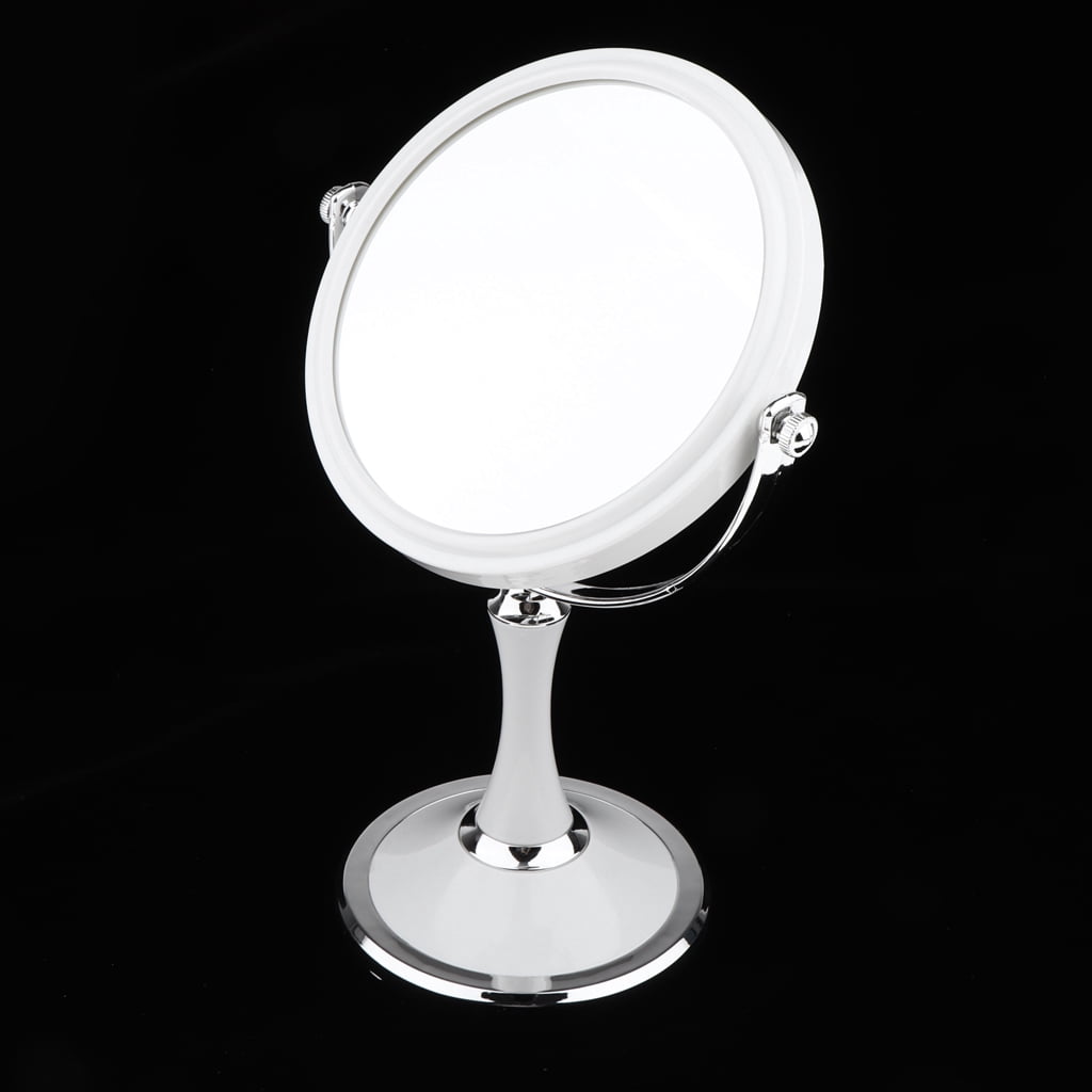 Miroir de table pied porcelaine