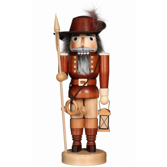 Christian Ulbricht Nutcracker - Night Watch Man, Natural - 36 cm / 14.2 inch