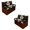 Frog Butterfly Daisy Marble, variant on ZUXONGSY Bark Texture Print RV Dinette Cushion Covers Wear-Resistan Camper Seat Covers Dinette Booth Stretch RV Couch Protector Include 2 Backrest Cover and 2 Bench Cover