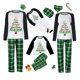 thumbnail image 2 of Pijama familiar a juego de Navidad, conjunto de pijamas verdes, regalo de Navidad, Jesús es la razón, 2 of 3