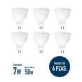thumbnail image 2 of Foco Led Icon  Mr16 Gu5.3 7w Luz Cálida Ilumina 50w Pack 6pz, 2 of 9