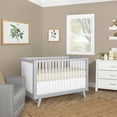thumbnail image 3 of Dream On Me Carter 5-in-1 Full Size Convertible Crib, Grey and White, 3 of 14