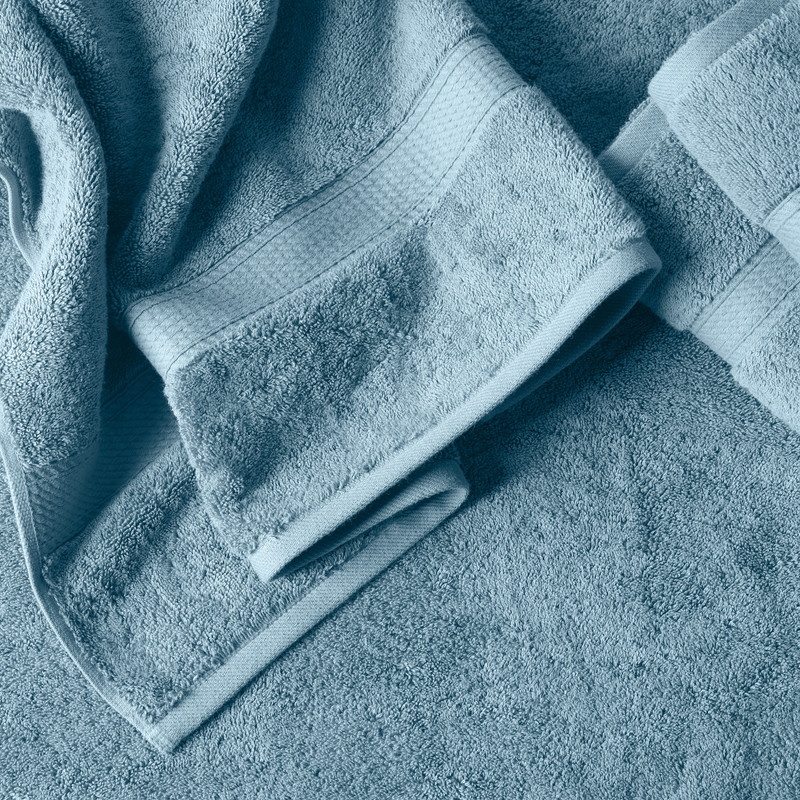 Superior 800 GSM Egyptian Cotton 6-Piece Face Towel Set, Soft Ultra Absorbent Towels, Plum