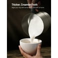 thumbnail image 6 of Miroco Milk Frother, 4 in 1 16.9oz Automatic Stainless Steel Milk Steamer, Silver, 6 of 8