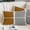 Brown, variant on Sage Green Pillow Covers, Linen Long Throw Pillow Case, Modern Painting Farmhouse Striped Abstract Art Holiday Pillow Protector Decorative Cushion Cover for Living Room/Bedroom 16" x 24"