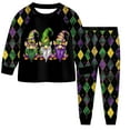 thumbnail image 1 of Ensemble de Pyjamas 2 Pcs pour Garçons et Filles T-Shirt et Pantalon Tenue pour Enfants Fête de Carnaval, 1 of 3